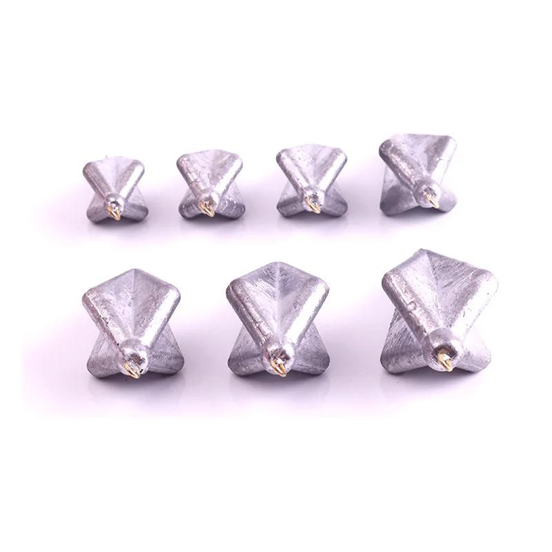 Plombs de pêche 10g-120g - Sinkers plombés pour tous types de pêche en eau douce et mer