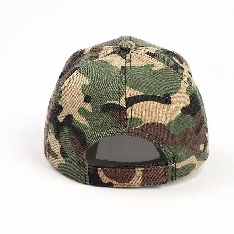 Casquette militaire tactique camouflage pêche - Chapeau baseball armée paintball pêche réglable protection UV