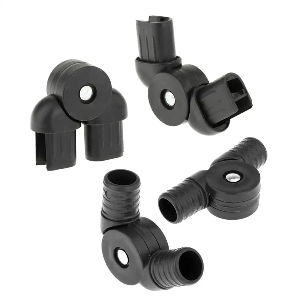 Hinges de siège de pêche 2 pièces - Accessoires légers pour chaise pliante camping pêche