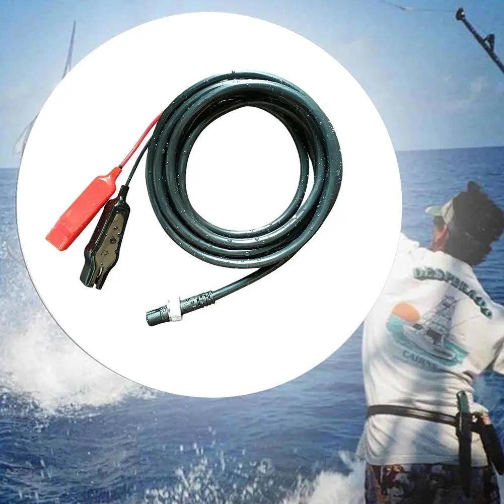 Câble d'alimentation 3m pour moulinets électriques Daiwa/Shimano - Connecteurs doubles - Accessoire pêche