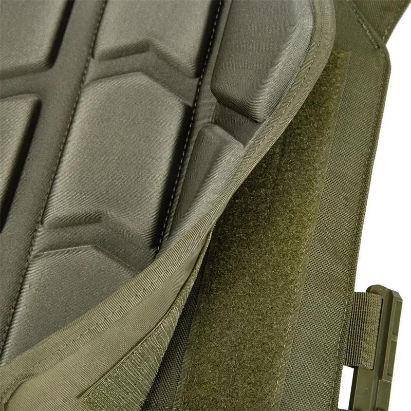 Protections amovibles pour gilet pêche - Coussinets EVA rembourrage confort pêche longue durée