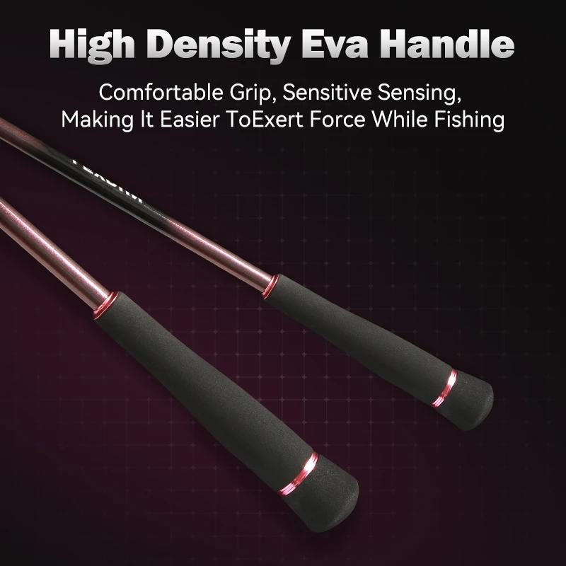 Canne pêche daurade royale LEYDUN Red Sea 1.75M pointe titane super légère, casting mer, canne bateau Tyraba