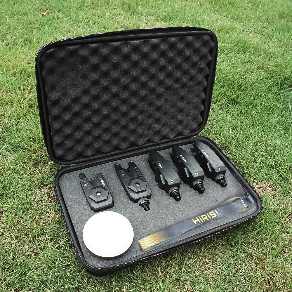 Kit alarme sans fil carpe Hirisi avec lampe camping étanche indicateur touches S7-4D accessoires carpfishing